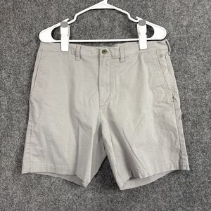 Mack Weldon Shorts Mens Size 34 Gray  Chino Casual